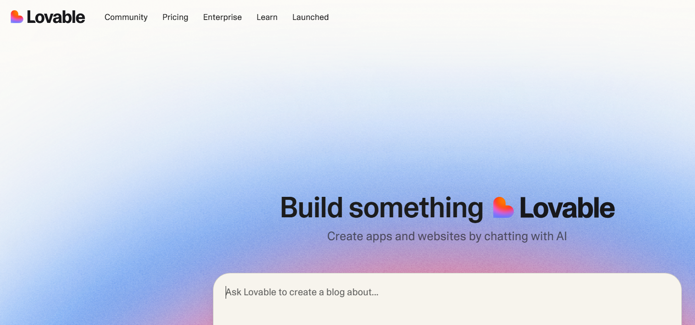 Lovable website homepage – coupons page screenshot