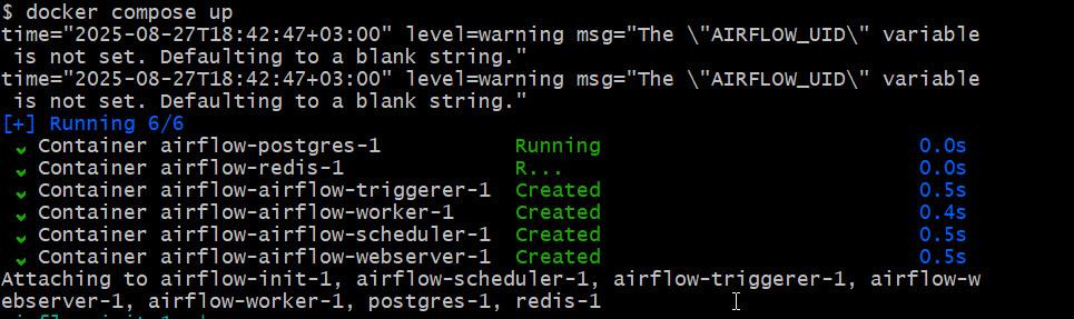 docker terminal