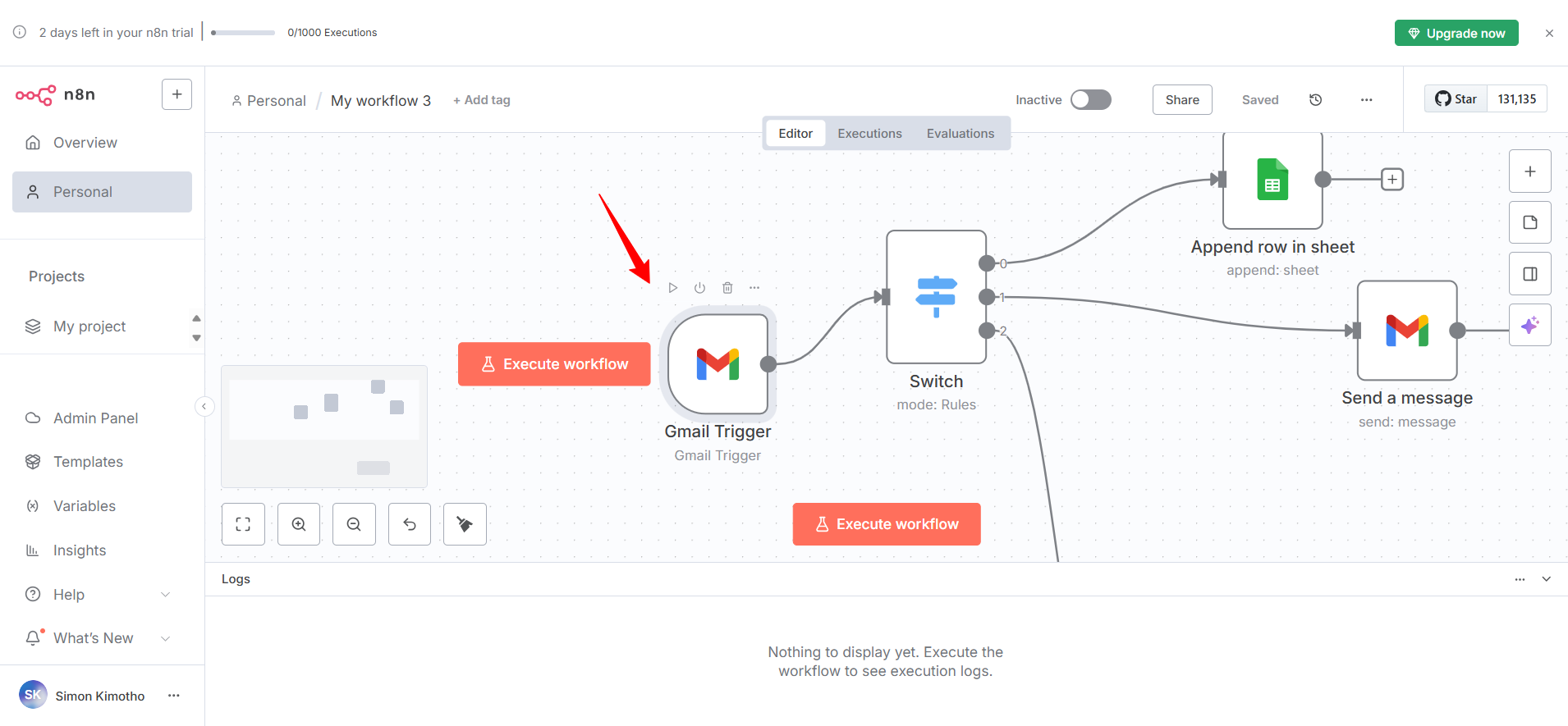 Gmail Trigger