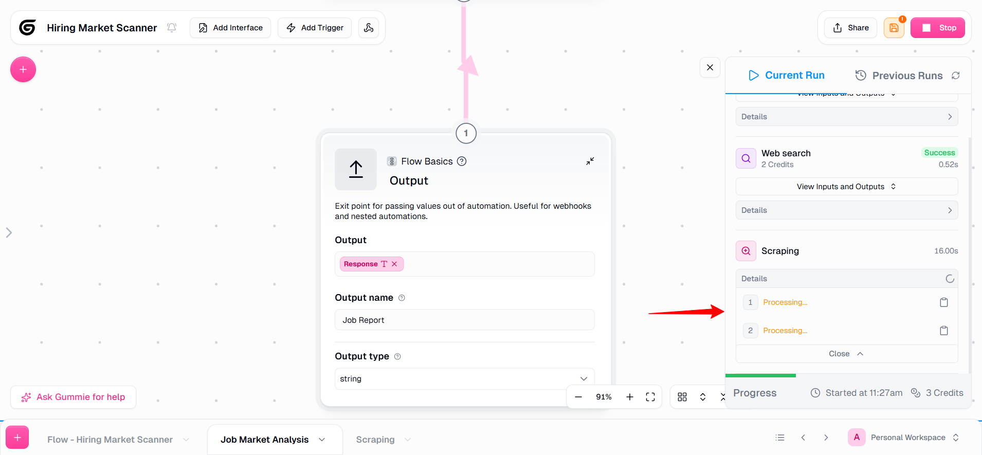 Error Shield + Scraping Subflow