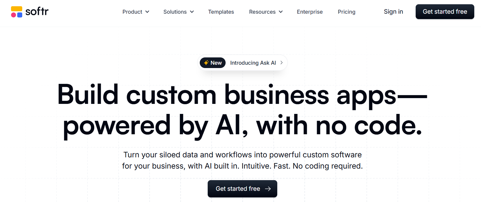 Softr coupon page with Show Code or Show Deal button