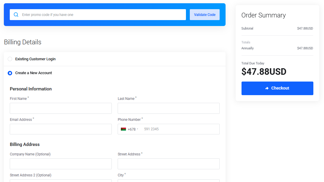 ZYNOO login or create new account screen