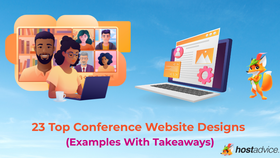 23 Top Conference Website Designs (Examples With Takeaways) blog