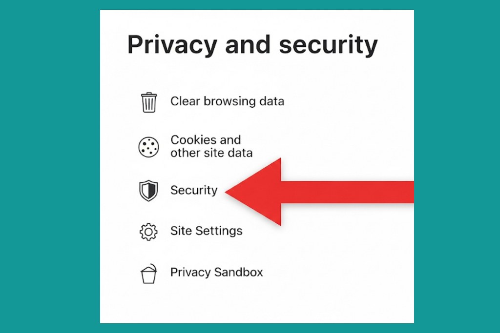 A digital illustration of a web browser's 