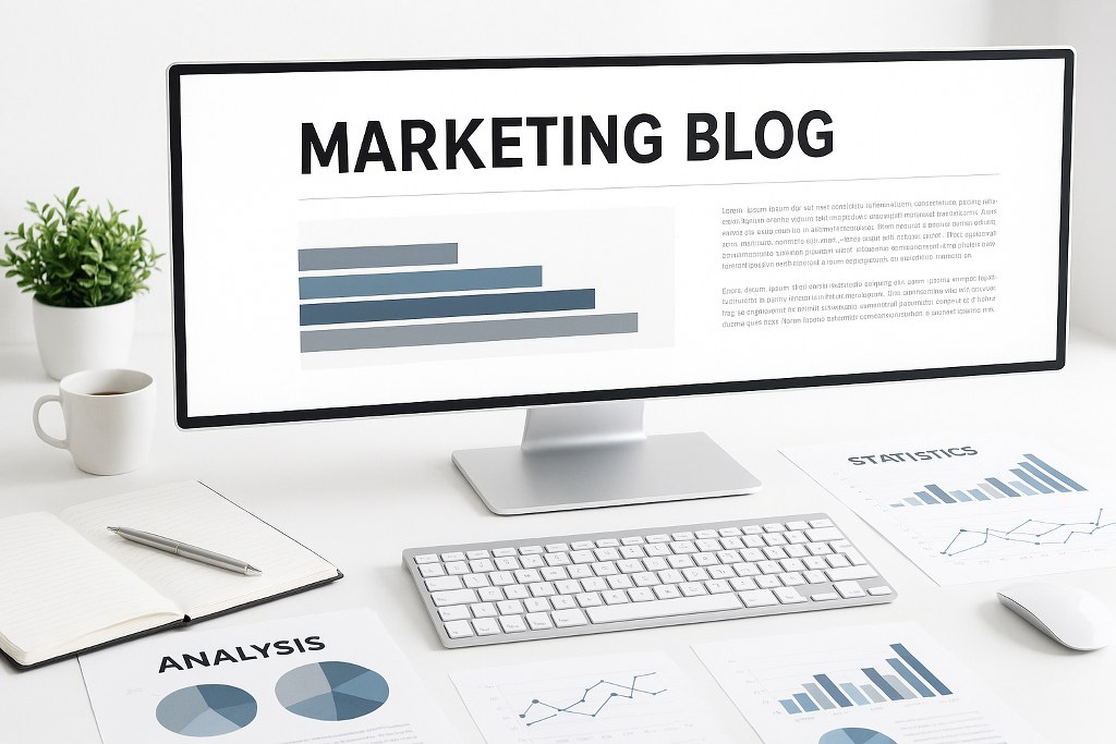 A marketing blog site.