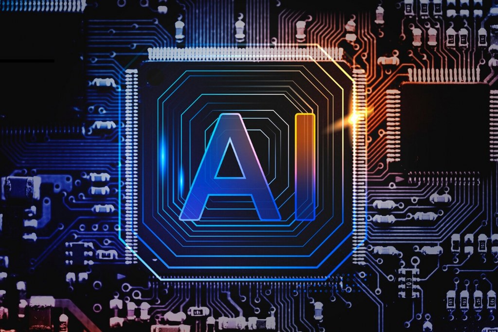 AI chip concept.
