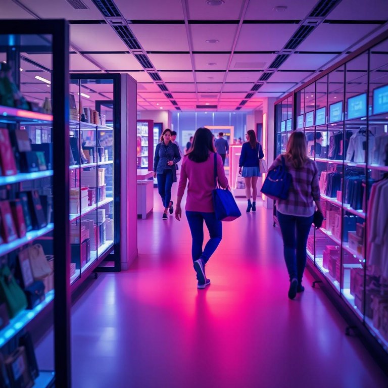 AI heat-mapping shows how online shoppers move through retail store.