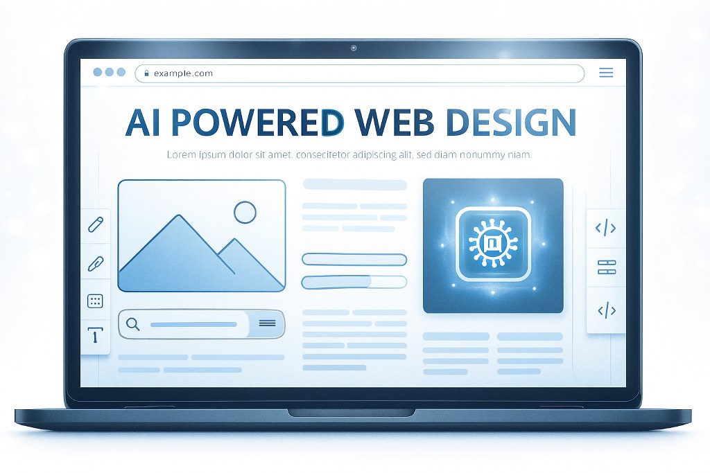 AI powered web design.
