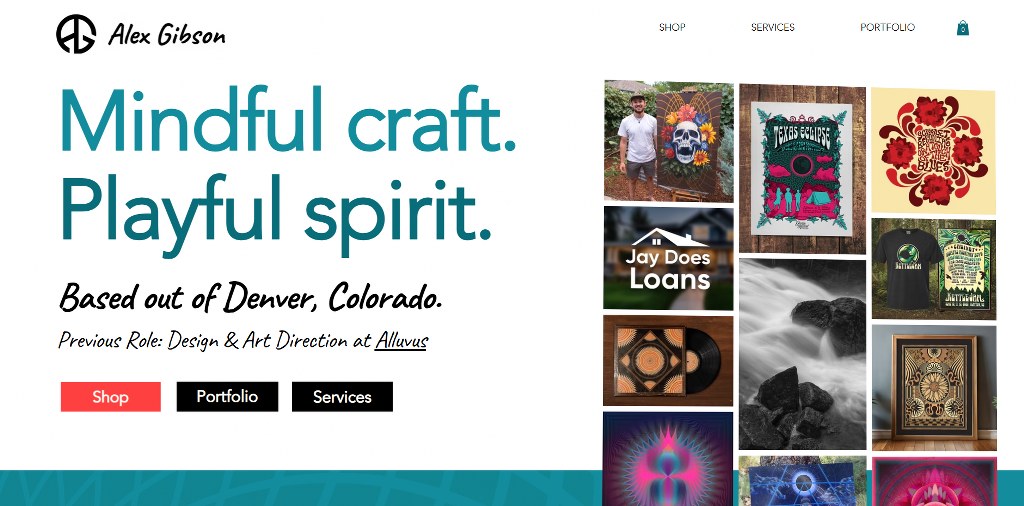 Alex Gibson's website.