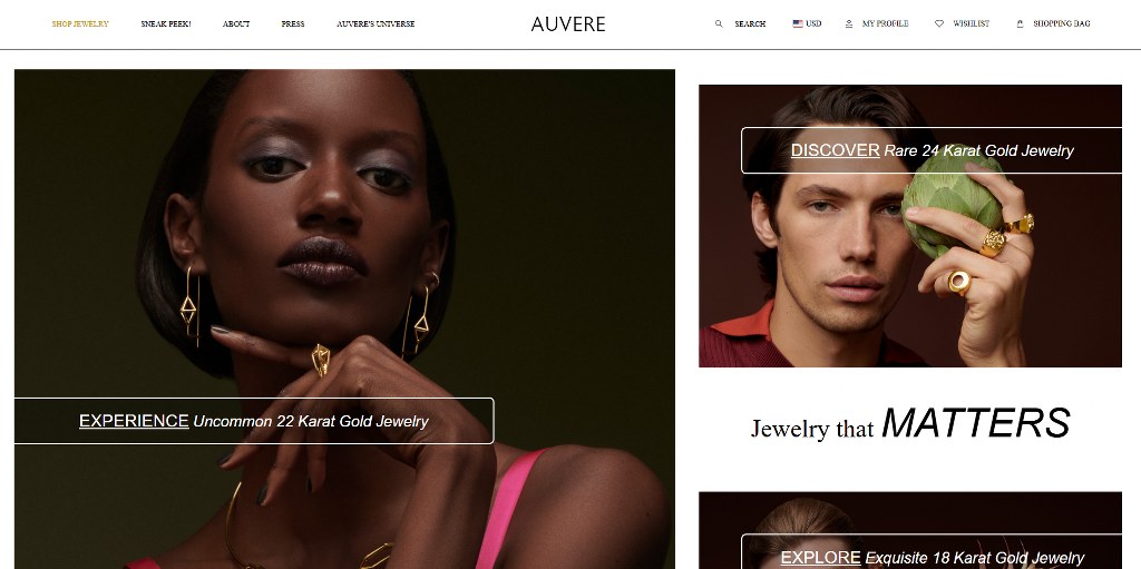 Auvere's website.
