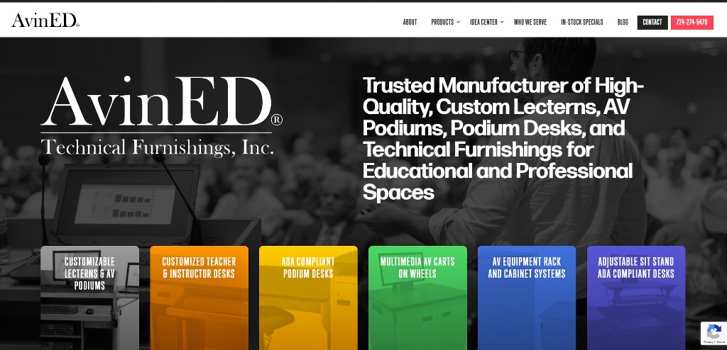 AvinED's website.