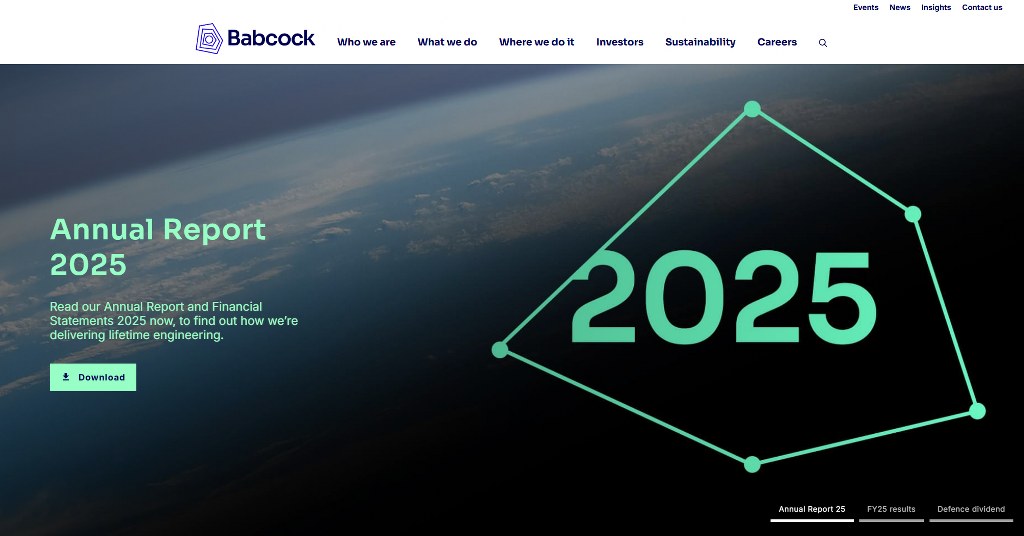 Babcock's website.