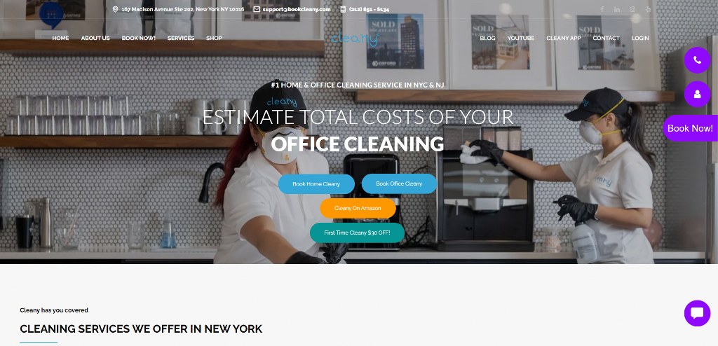 BookCleany's website.