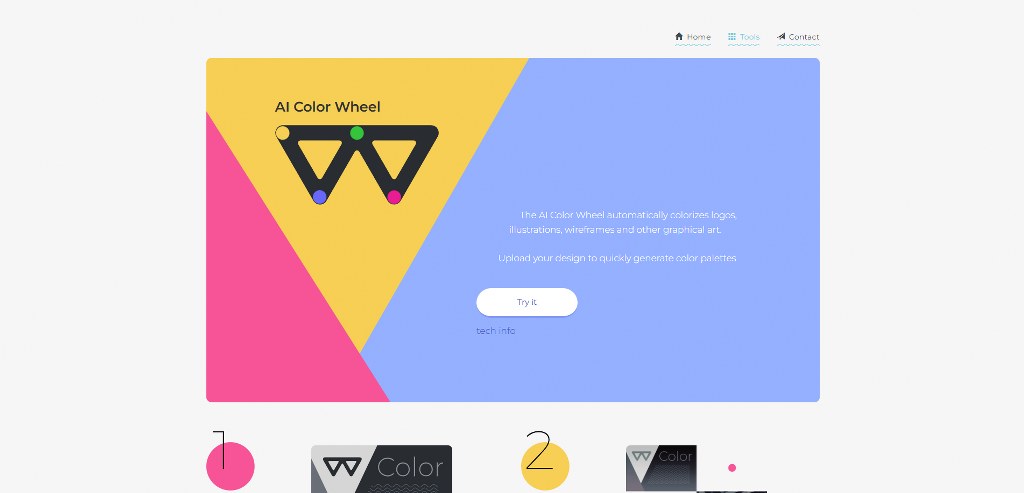 Brandmark Color Wheel Pro's website.