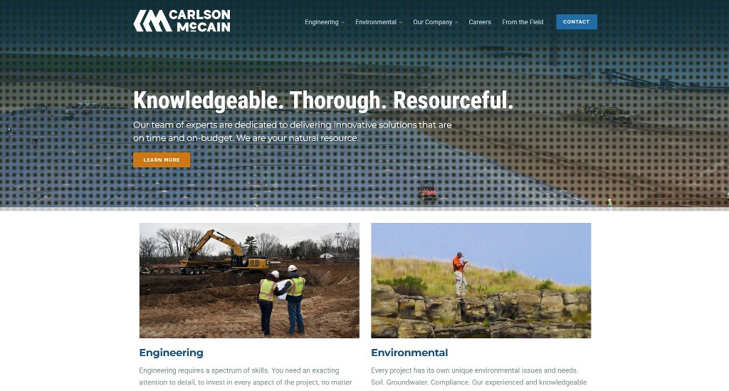 Carlson McCain website.