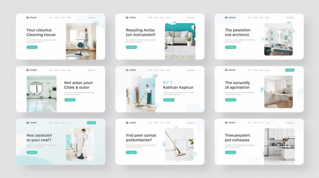 Cleaning website templates.