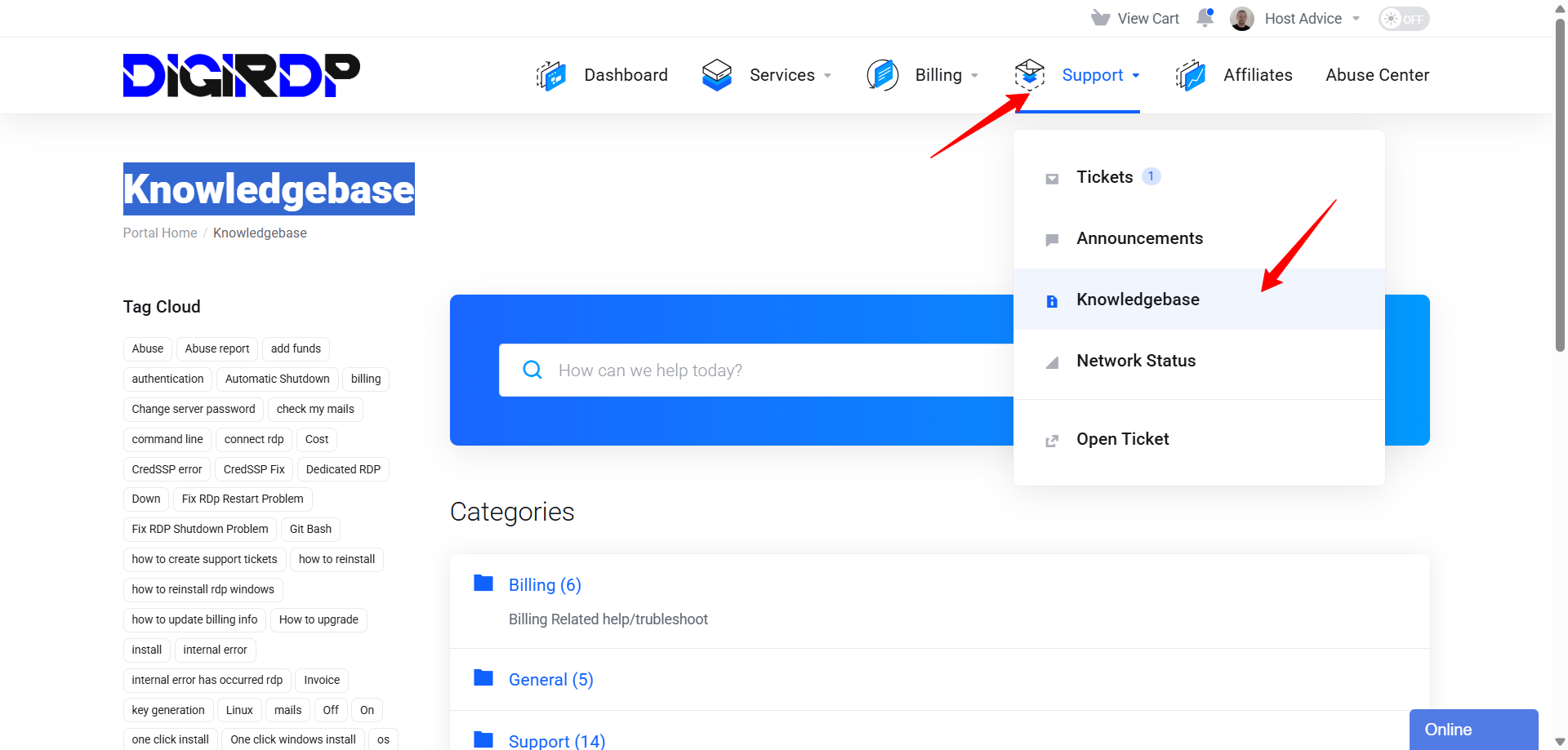 screenshot of the 