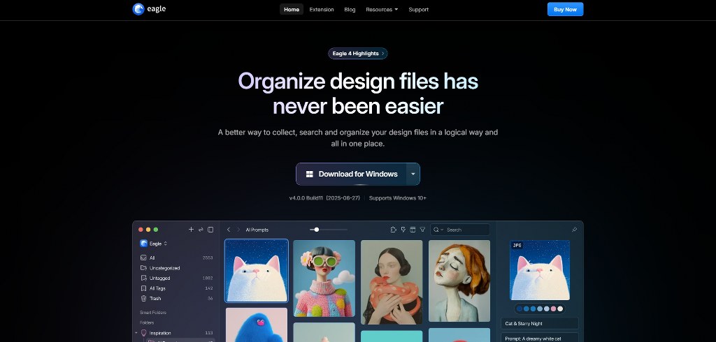 Eagle's website.