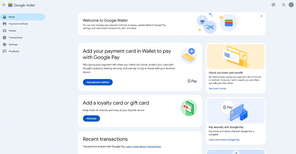 Google Pay's website.