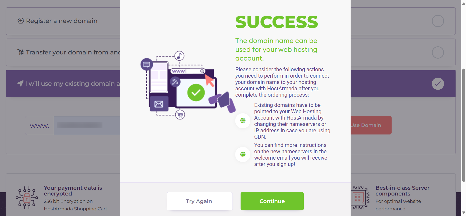 screenshot of PopUp