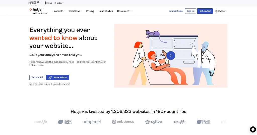 Hotjar website.