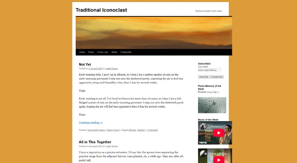 Iconoclast's website.