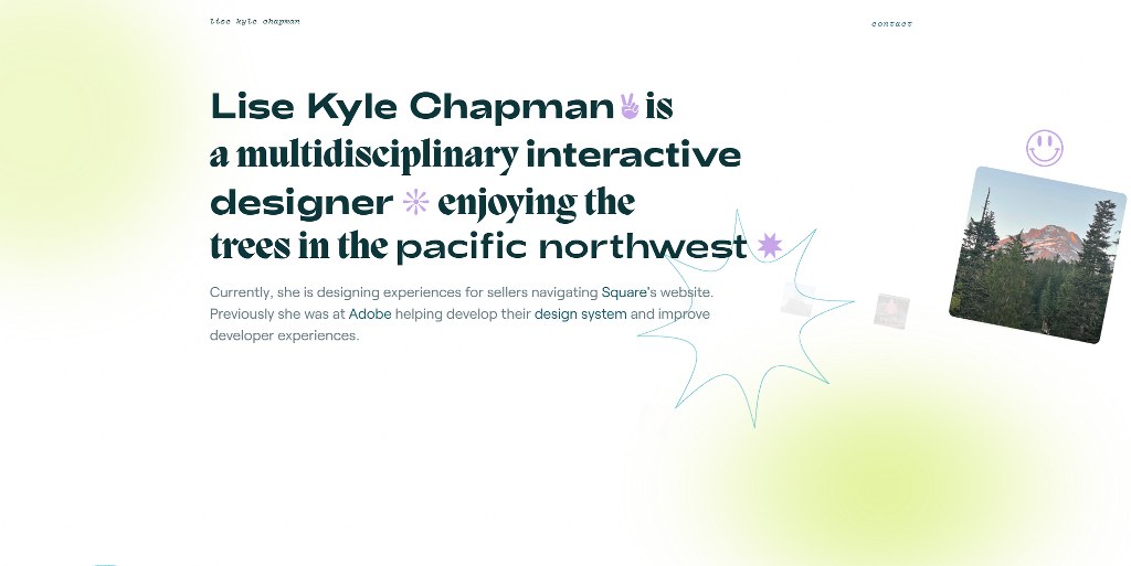 Lise Kyle Chapman's homepage.