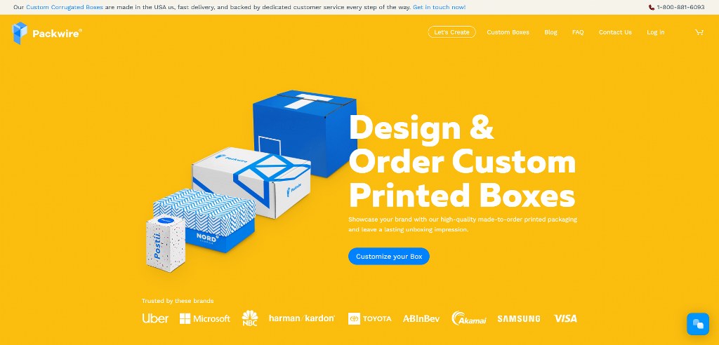 Packwire's website.