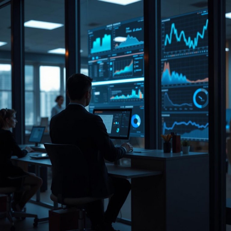 People using statistical models and ML to predict business outcomes.