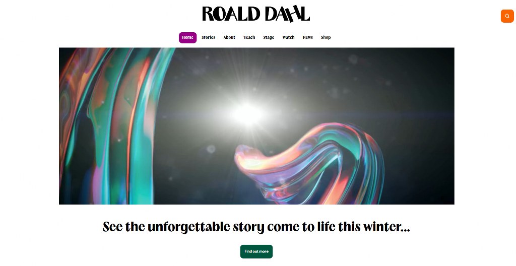 Roald Dahl's website.