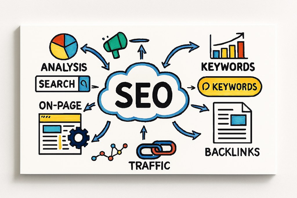SEO illustration.