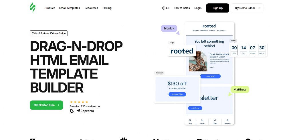 Stripo's website.