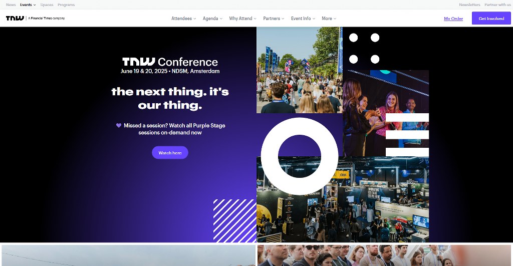 TNW's website.