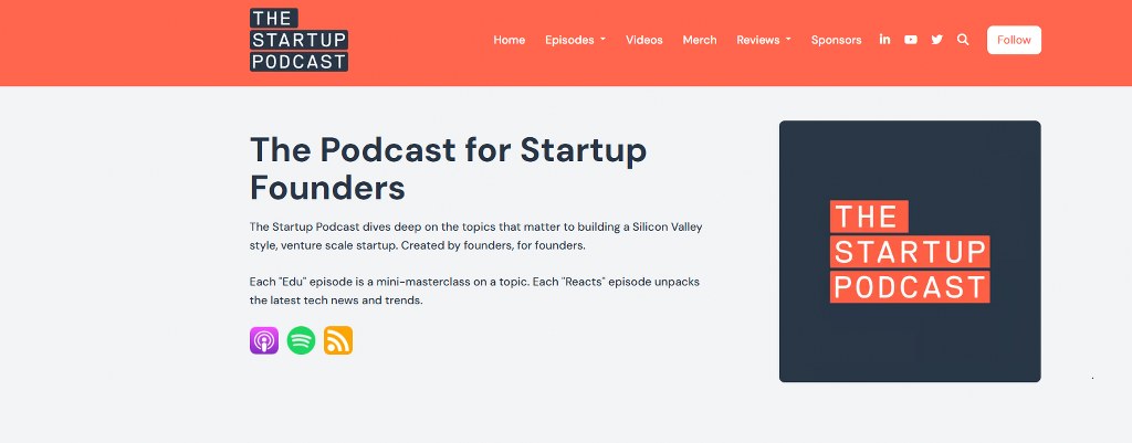 The StartUp Podcast.