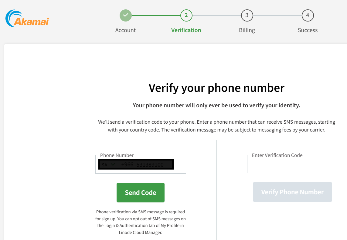 Linode registration options showing Google, GitHub, and Email sign-up choices