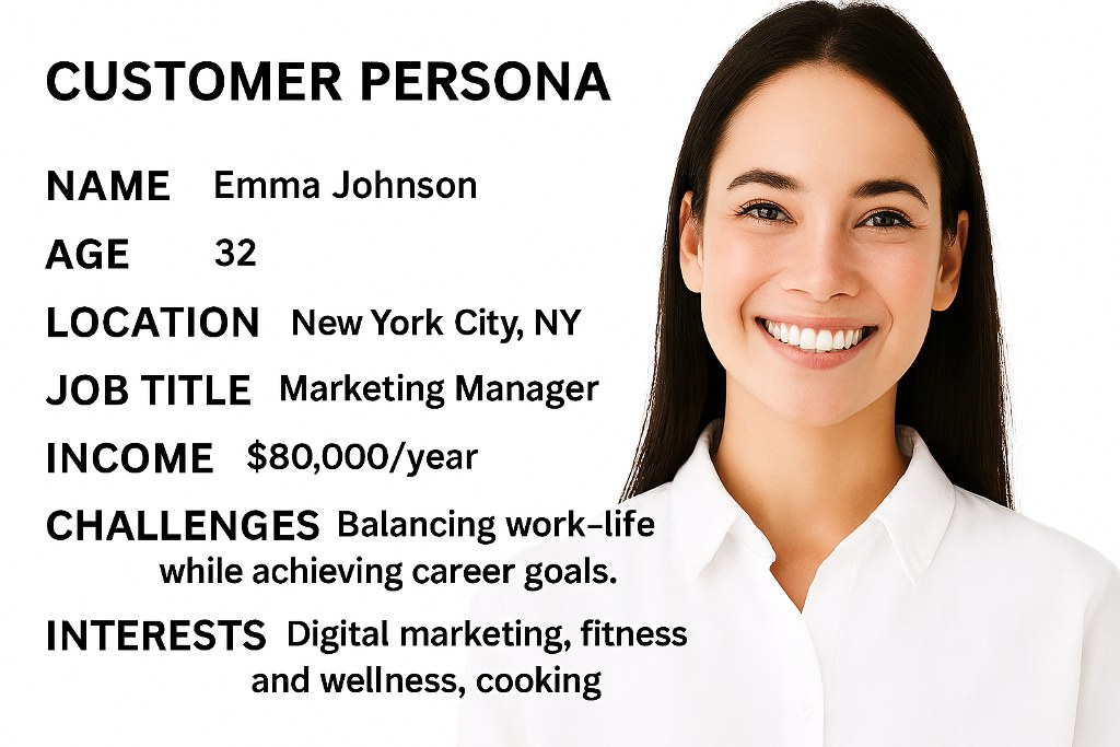 A customer persona.