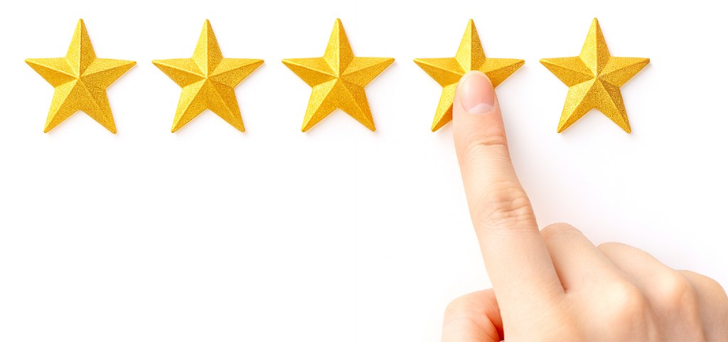 A five star review.