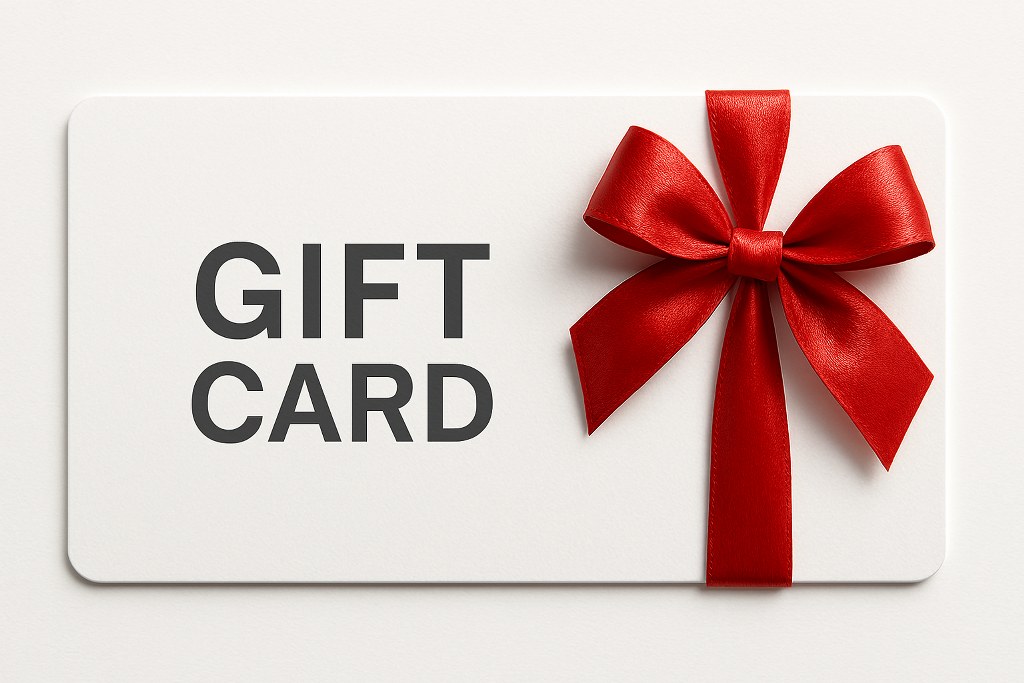 A gift card.