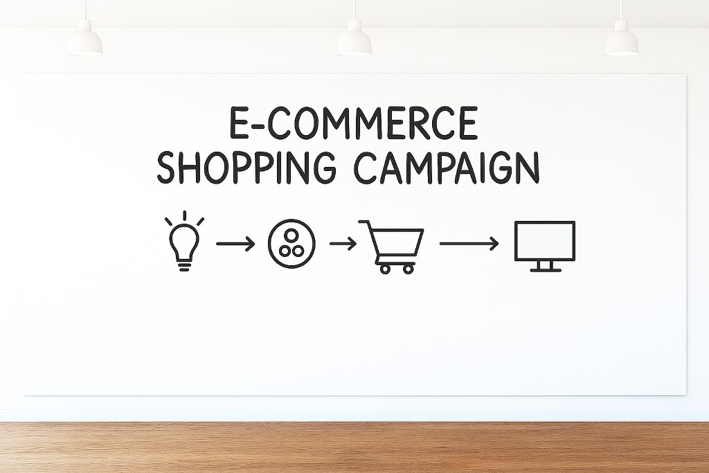 An ecommerce shopping campaign.
