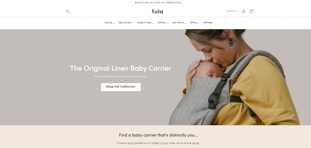 Baby Tula's homepage.