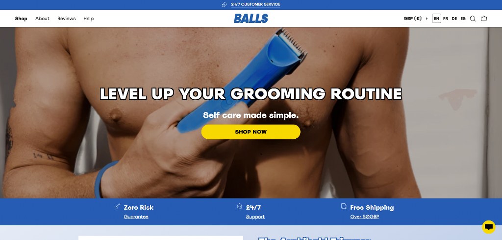 Ball's website.