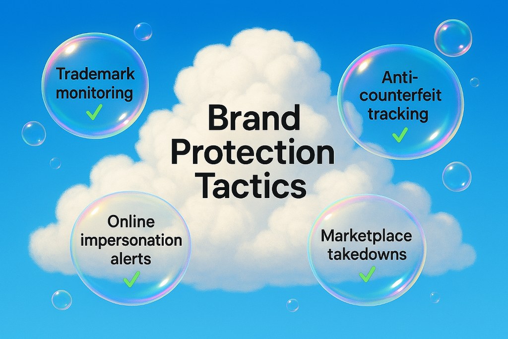 Brand protection tactics floating on bubbles