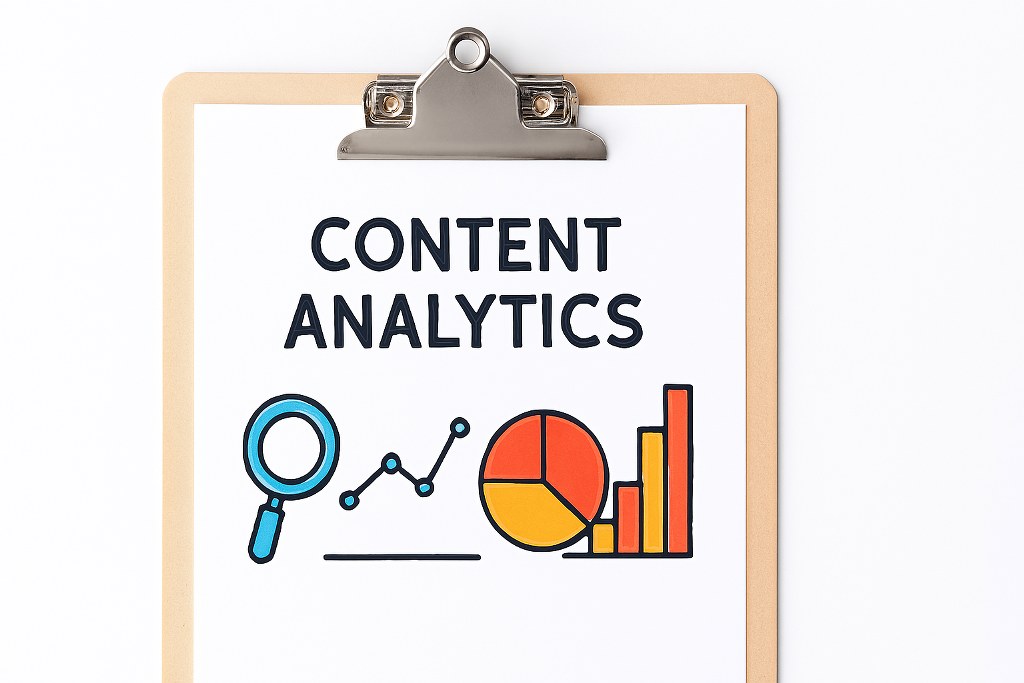 Content analytics on a clipboard.