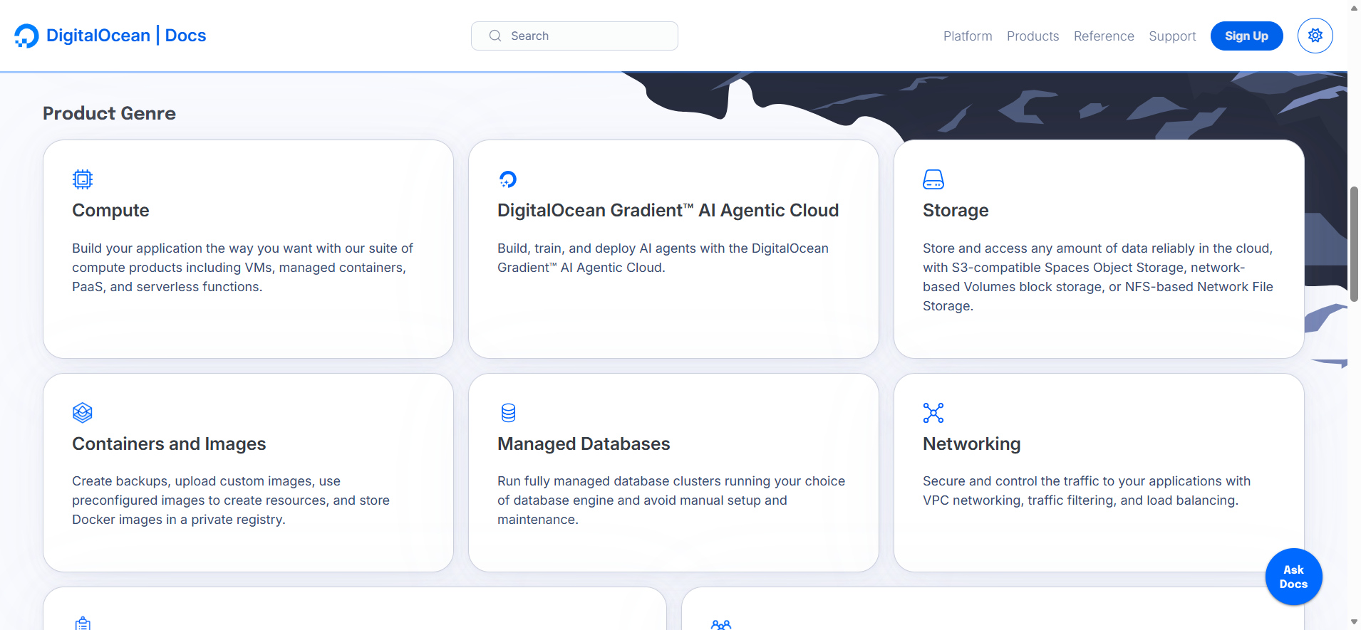 screenshot of DO Product Genre