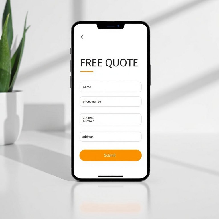 Free quote request form.