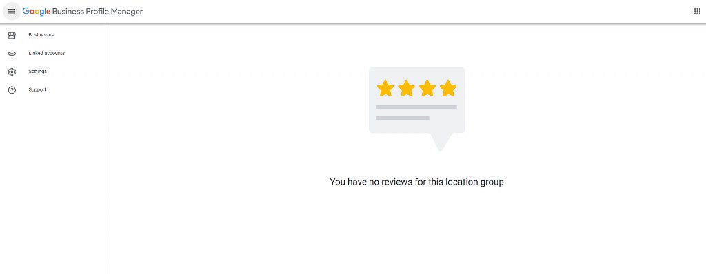 Google Business Reviews page.
