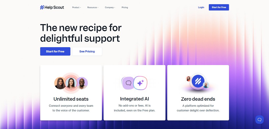 Help Scout's website.