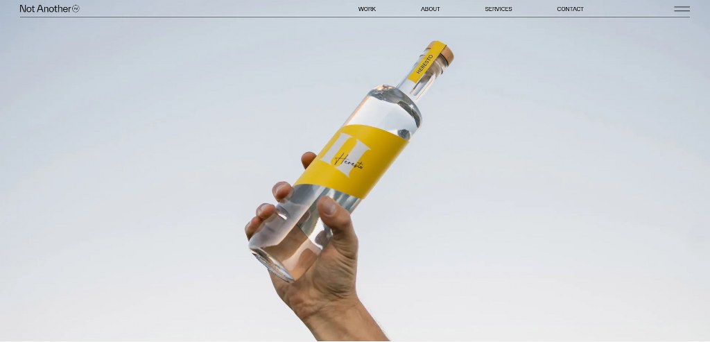 Heresto Vodka website.