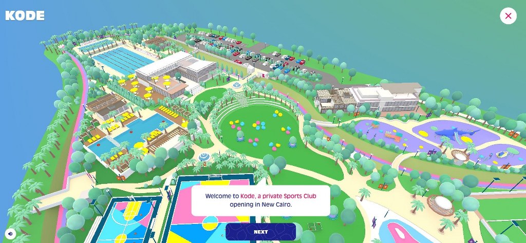Kode Sports Club website.