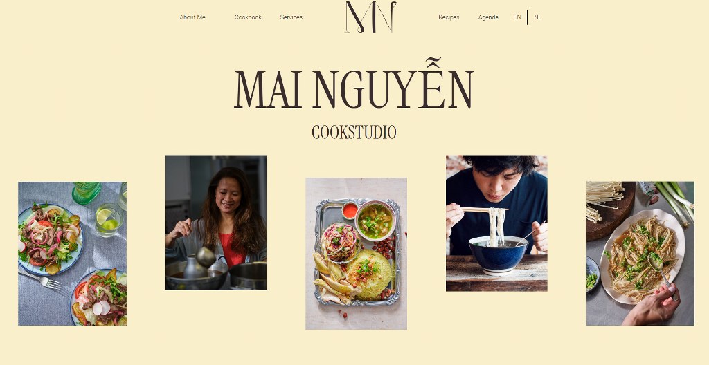 Mai Nguyen homepage.